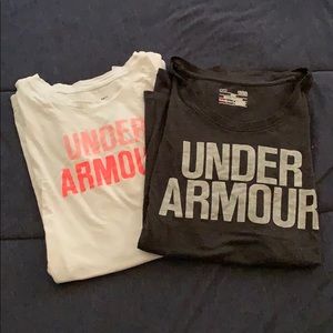 Two Under Armour T-shirts